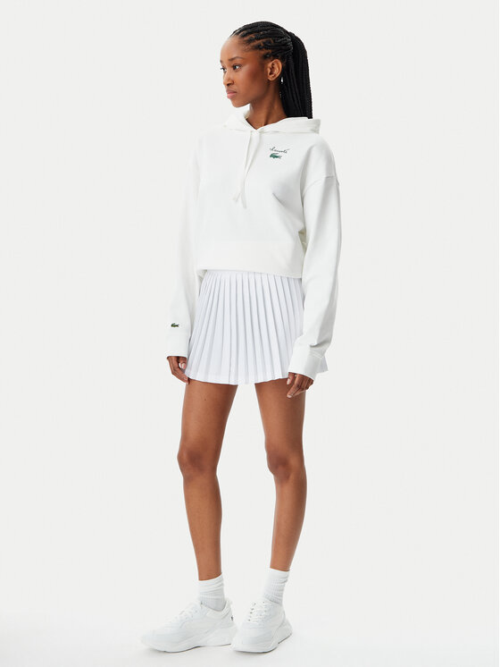 Lacoste Lacoste Tenisové šaty JF8594 Biela Regular Fit