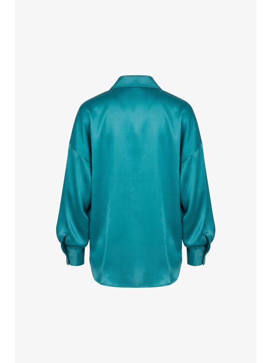 LE POSSÉ LE POSSÉ Camicia KLS Verde scuro Loose Fit