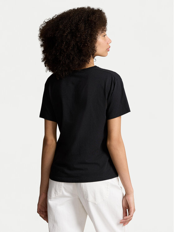 Polo Ralph Lauren Polo Ralph Lauren T-Shirt 211891561003 Μαύρο Relaxed Fit