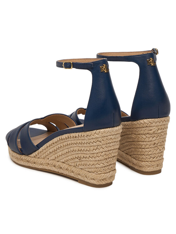 LAUREN RALPH LAUREN LAUREN RALPH LAUREN Espadrilky Nellie 802P04433003 Tmavomodrá