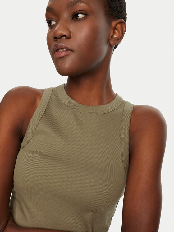 IVY OAK IVY OAK Top Klara IO1100X2350 Cachi Slim Fit