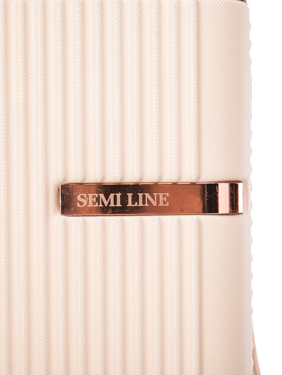 Semi Line Semi Line Велика валіза T5943-5 Écru