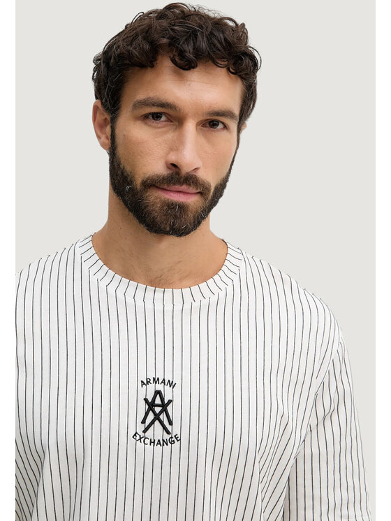 Armani Exchange Armani Exchange T-shirt XM001791 AF10356 Bianco Casual Fit