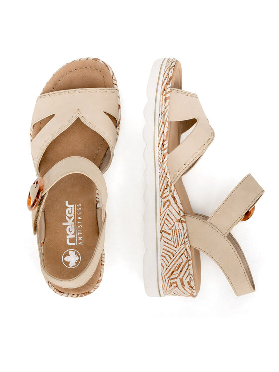 Rieker Rieker Sandalen 67173-60 Beige