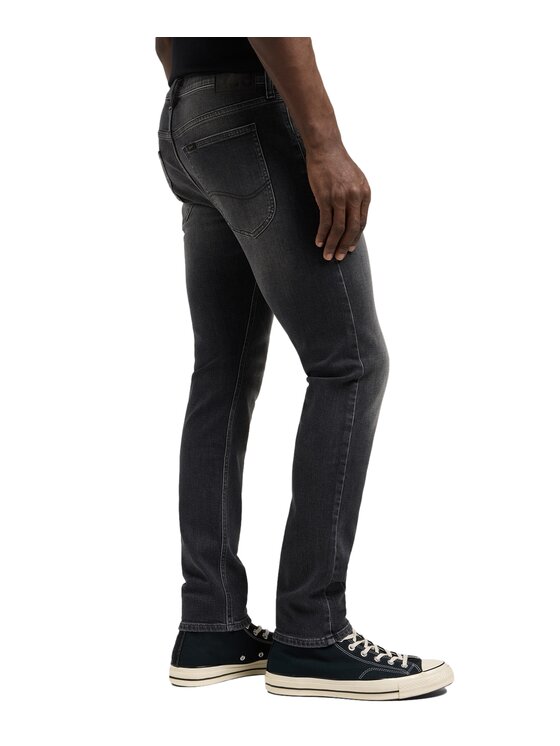Lee Lee Jeansy 112370585 Szary Slim Fit