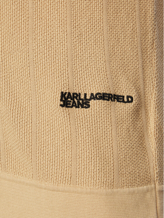 Karl Lagerfeld Jeans Karl Lagerfeld Jeans Polokošile B2M18028 Khaki Relaxed Fit