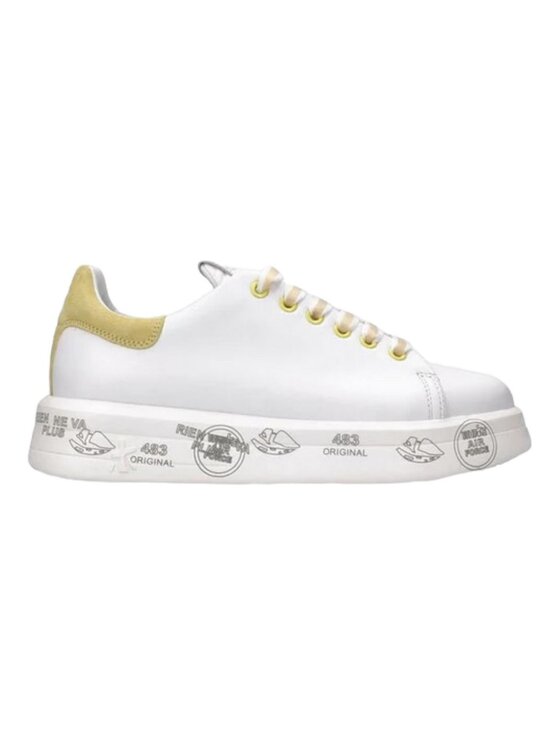 Sneakersy Premiata, Rozmiar 39, Białe, PREMIATA Sneaker Donna Belle BELLE VAR 5713 Bianco