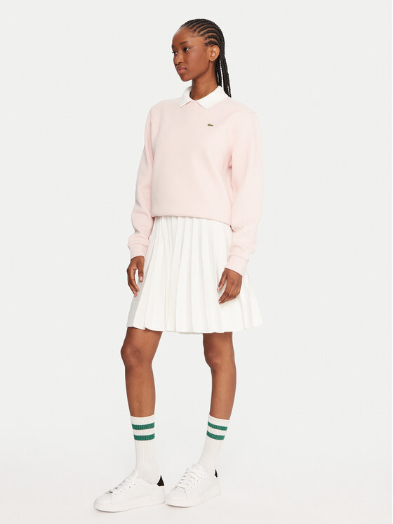 Lacoste Lacoste Džemperis ar kapuci SF5245 Rozā Relaxed Fit