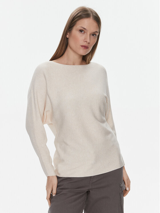 s.Oliver s.Oliver Svetr 2133057 Béžová Relaxed Fit