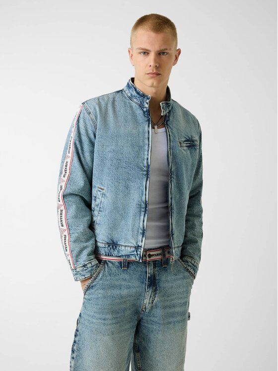 Guess Jeans Guess Jeans Bunda pro přechodné období 182495 Modrá Classic Fit