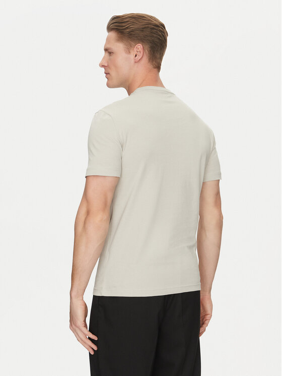 Calvin Klein Calvin Klein T-shirt Linear Ombre K10K114163 Siva Regular Fit