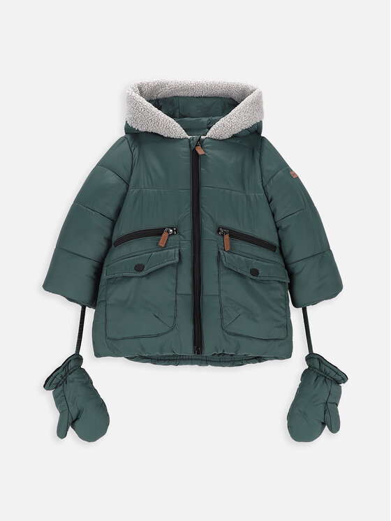 Coccodrillo Coccodrillo Зимно яке ZC3152104OBN Зелен Regular Fit