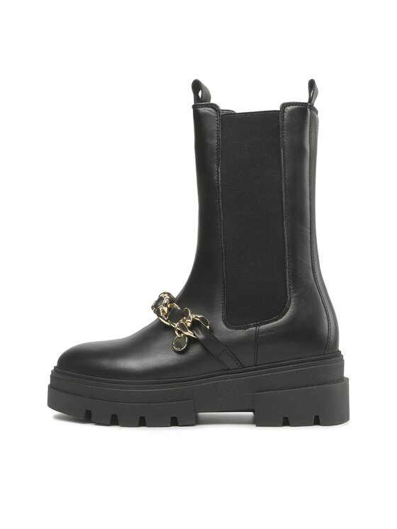 Tommy hilfiger clearance chain boots