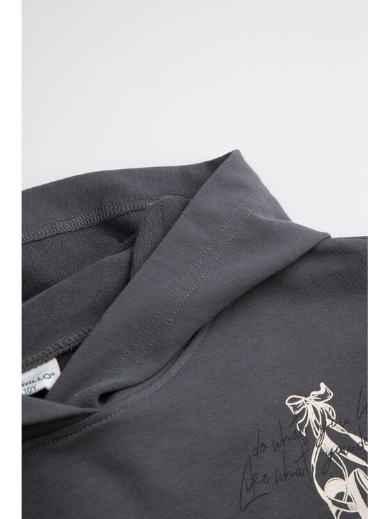 Coccodrillo Coccodrillo Sukienka codzienna WC6129102HGJ-020 Szary Regular Fit