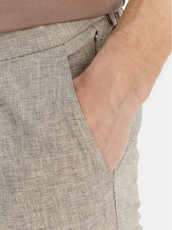 Bugatti Bugatti Chinos kelnes 1950-16210E Smėlio Slim Fit