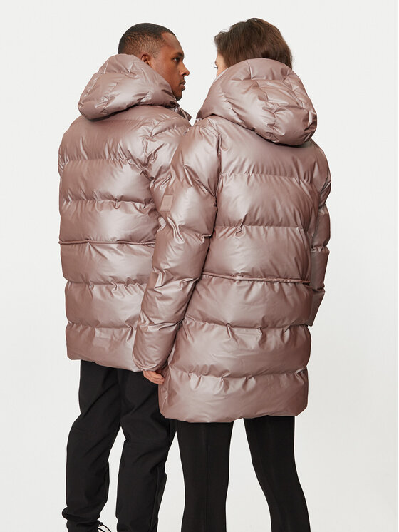 Rains Rains Télikabát 15160 Rózsaszín Relaxed Fit