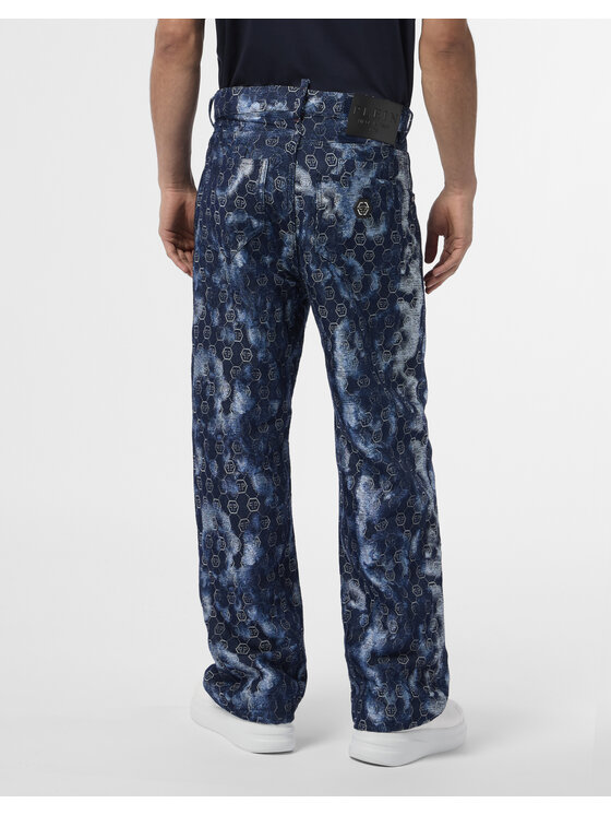 PHILIPP PLEIN PHILIPP PLEIN Jeans 28998 Blu scuro Loose Fit