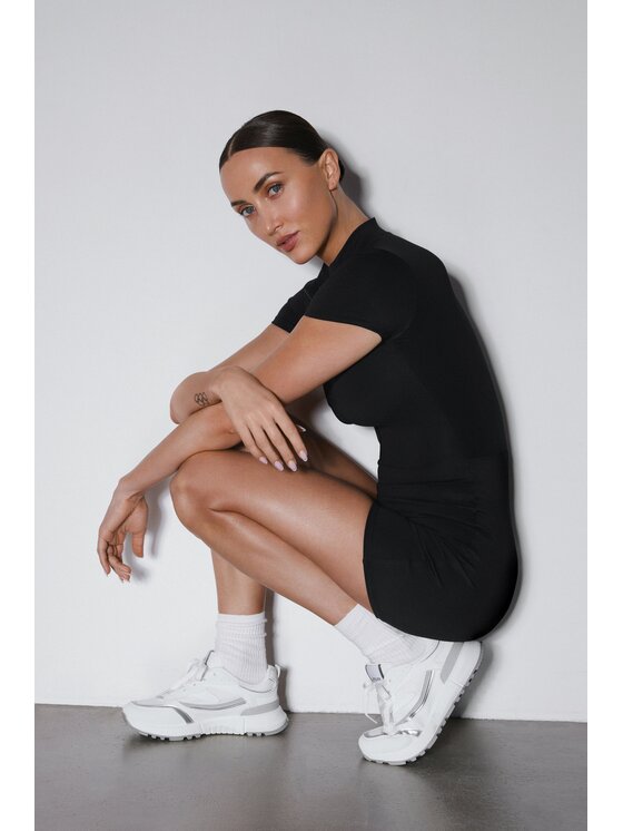 Estro Estro Ολόσωμη φόρμα ER00119502 Μαύρο Slim Fit