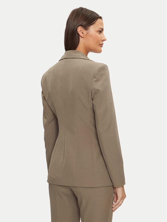 Maryley Maryley Suknjič 24IB139/43WO Rjava Regular Fit