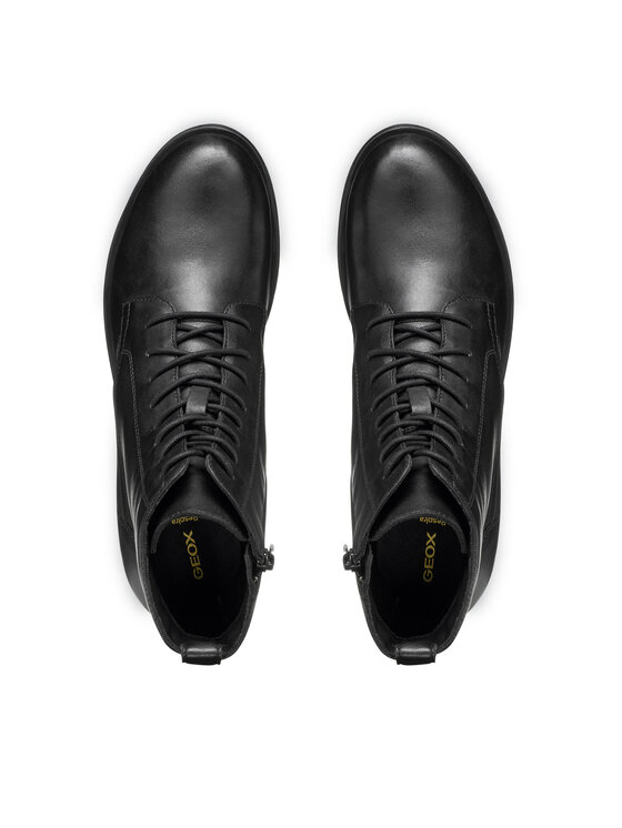 Geox Geox Botine D Rawelle D566RA 000TU C9999 Negru