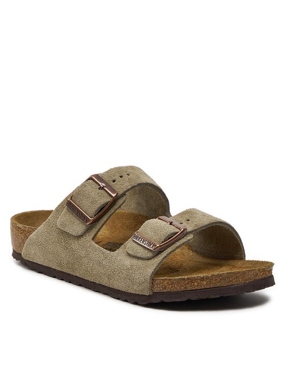 Birkenstock Birkenstock Nazouváky Arizona 1021704 D Hnědá