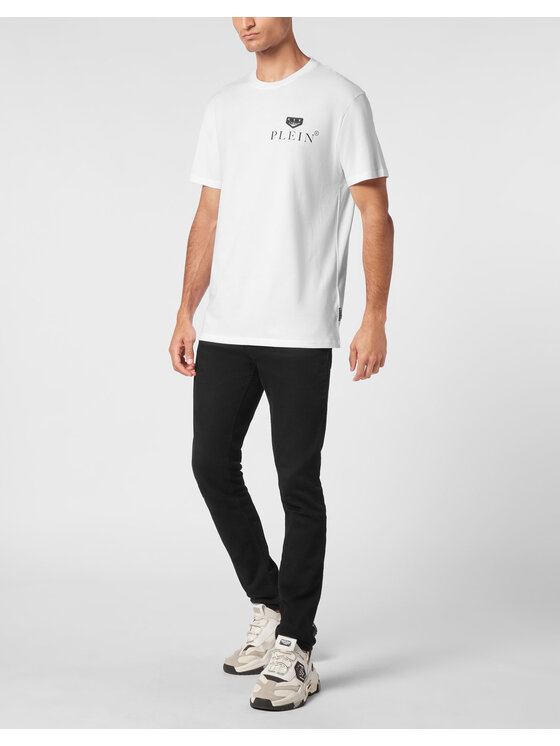 PHILIPP PLEIN PHILIPP PLEIN T-shirt 9455 Bianco Regular Fit