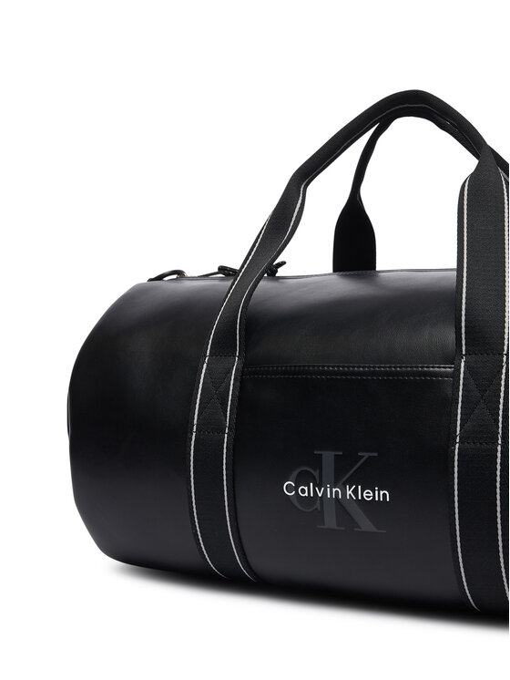 Calvin Klein Calvin Klein Krepšys Bold Logo Webbing Weekender LV04D3461G Juoda