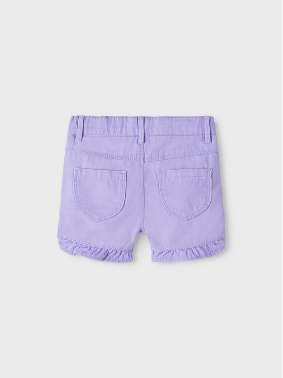 NAME IT NAME IT Auduma šorti 13214426 Violets Regular Fit