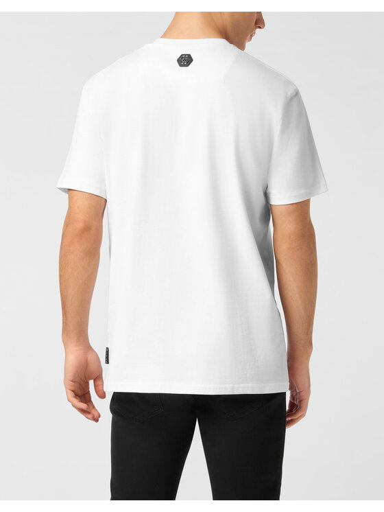 PHILIPP PLEIN PHILIPP PLEIN T-Shirt 27083 Biały Regular Fit