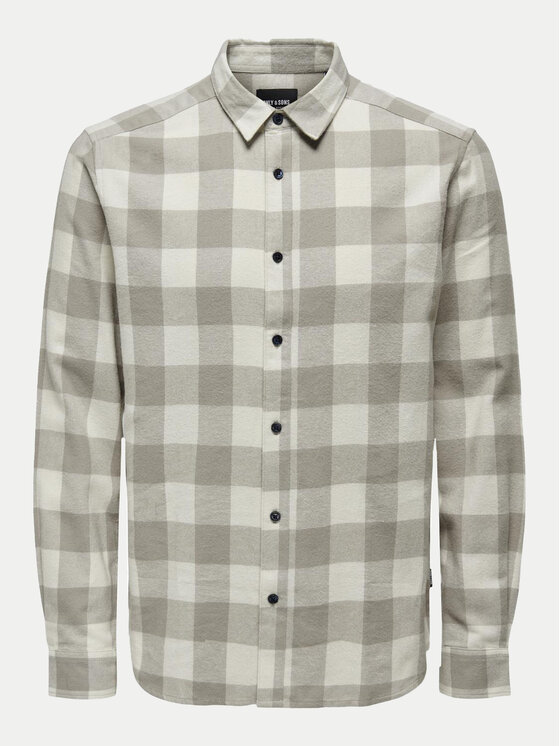 Only & Sons Only & Sons Cămașă Gudmund 22007112 Bej Slim Fit
