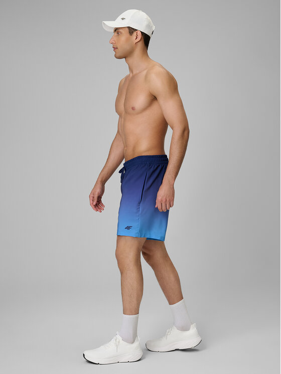 4F 4F Szorty kąpielowe SWIMWEAR Granatowy Regular Fit