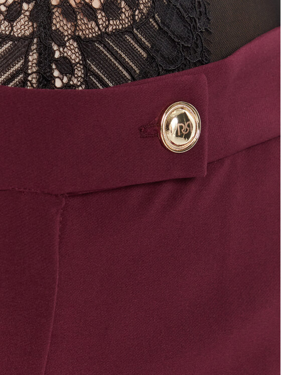 Rinascimento Rinascimento Pantaloni chino CFC0126225003 Vișiniu Slim Fit