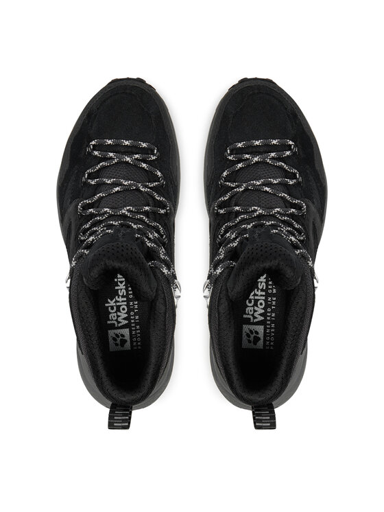 Jack Wolfskin Jack Wolfskin Παπούτσια πεζοπορίας Vojo Tour Lt Texapore Mid W A62073 Γκρι
