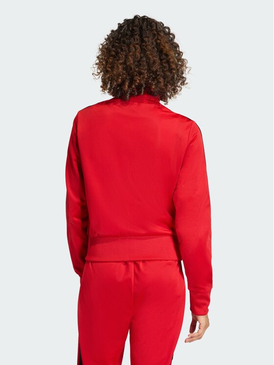 adidas adidas Bluza FIREBIRD CLASSIC Czerwony Regular Fit