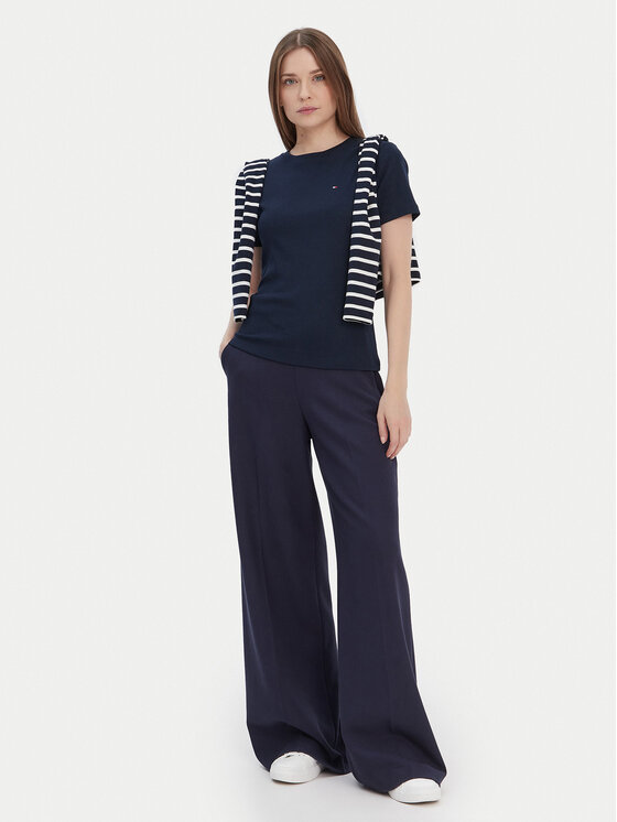 Tommy Hilfiger Tommy Hilfiger Tričko New Cody WW0WW40587 Tmavomodrá Regular Fit