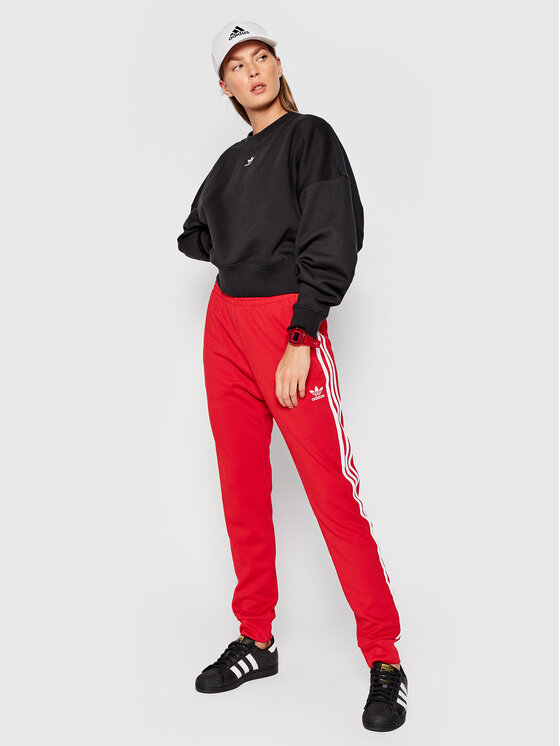 Felpa adicolor Essentials H06660 Nero Relaxed Fit