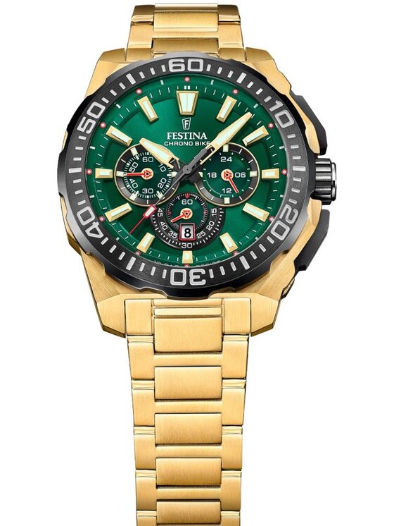 Festina Festina Zegarek F20727-2 Złoty