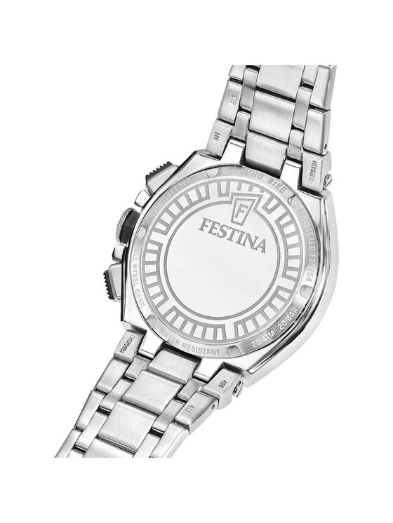 Festina Festina Zegarek F20754-4 Srebrny