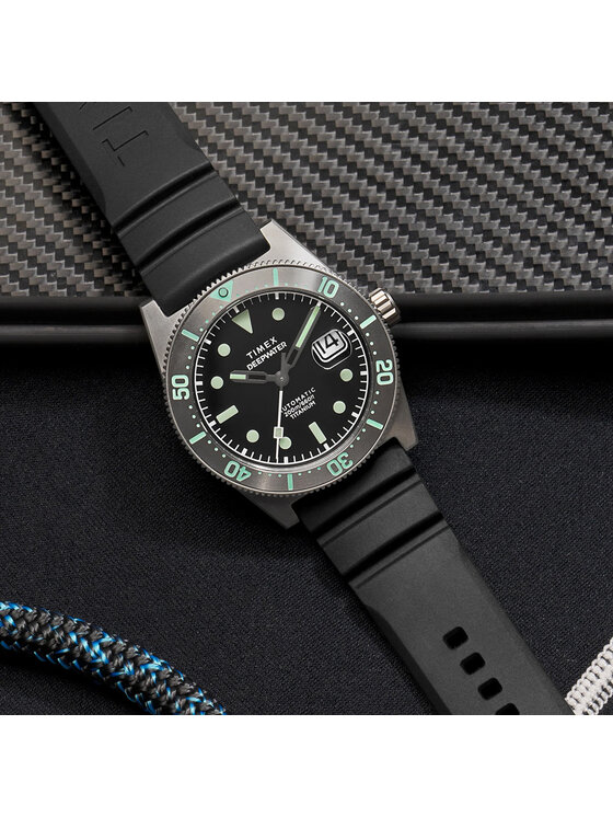 Timex Timex Hodinky TW2W73800 Černá