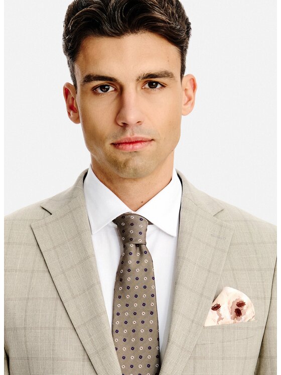 Pako Lorente Pako Lorente Marynarka P26SF-3G-040 Beżowy Slim Fit