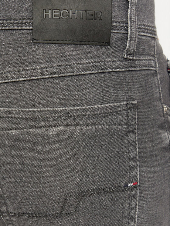 Hechter Paris Hechter Paris Jeansy 26050 142361 Šedá Regular Fit