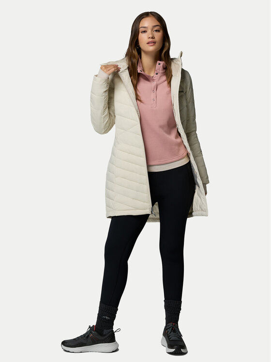 Columbia Columbia Giubbotto invernale Joy Peak™ II 2088641 Beige Regular Fit
