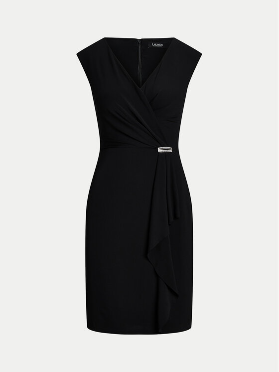 LAUREN RALPH LAUREN LAUREN RALPH LAUREN Cocktail obleka 253906356002 Črna Regular Fit