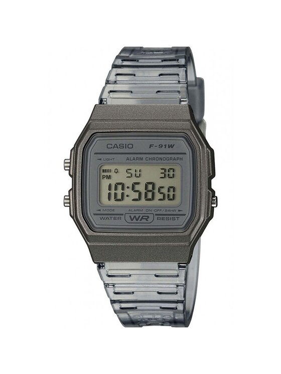Casio Casio Hodinky F-91WS-8EF Sivá