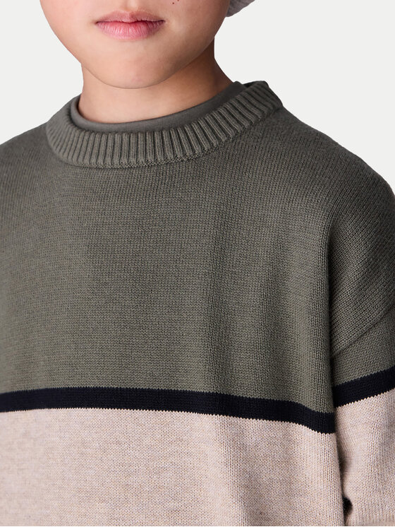 Mayoral Mayoral Sweter 7303 Khaki Regular Fit