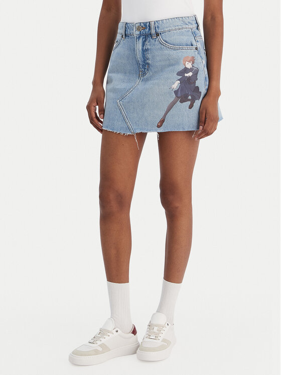 HUGO HUGO Gonna di jeans Gadele 50557549 Blu Regular Fit