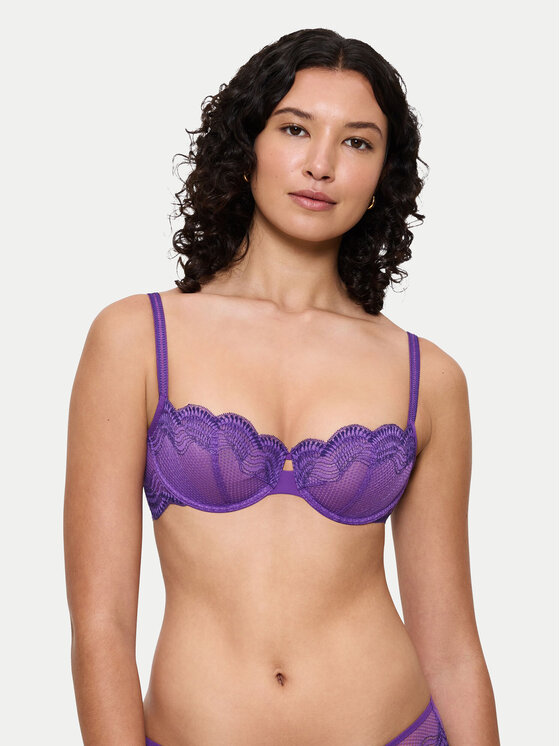 Triumph Triumph Balkonet nedrček Comfort Glam 10224928 Vijolična