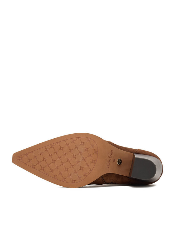 Nine West Nine West Polokozačky EO-LBT805720-2 Světle hnědá