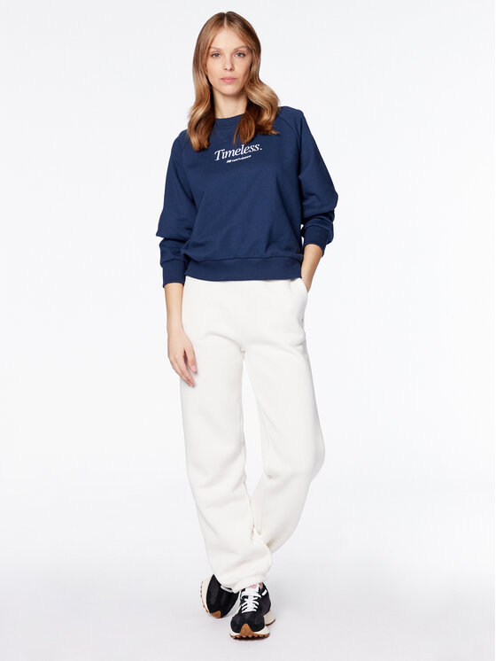 New Balance New Balance Sweatshirt WT31557 Dunkelblau Regular Fit