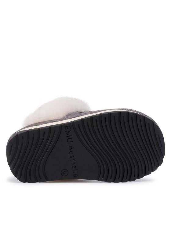 EMU Australia EMU Australia Naminės šlepetės Shark Slipper K12436 Pilka